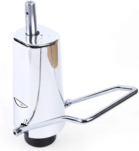 Miniatura 6 de DNYSYSJ Bomba hidráulica de repuesto para silla de barbero con base, bomba de patrón de 4 tornillos, capacidad de peso de 440 libras/440.9 lbs