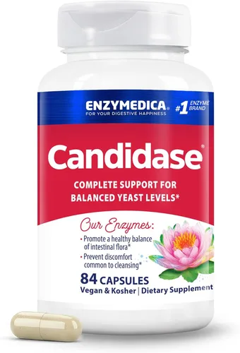 Miniatura 10 de Enzymedica, Candidase, Enzimas para Apoyo de Limpieza Suave, Salud Intestinal, 120