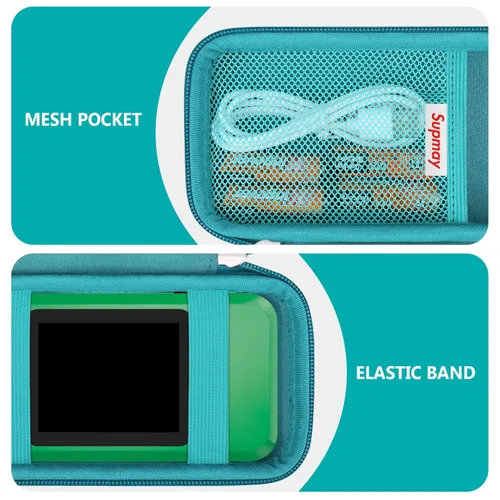 Miniatura 5 de Supmay Funda de viaje rígida para consola de juegos de mano My Arcade Galaga Pocket Player, sistema de videojuegos portátil, funda de protección