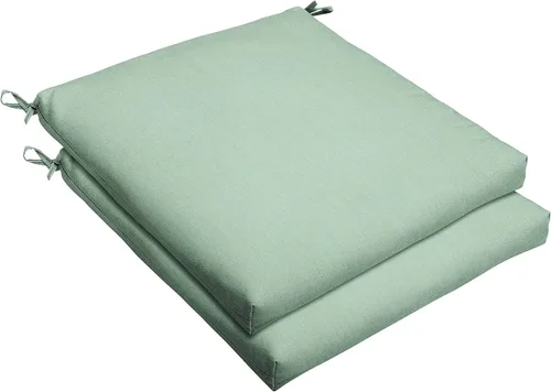 Miniatura 12 de Sorra Home Sunbrella Bristol - Cojín cuadrado para silla (juego de 2), resistente a la decoloración y al agua, para exteriores e interiores