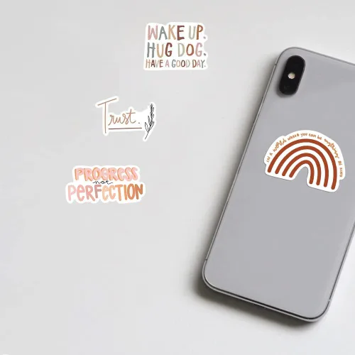 Miniatura 3 de 50 calcomanías inspiradoras vintage, calcomanías estéticas motivacionales para mujeres, adultos, niños, adolescentes, profesores, calcomanías
