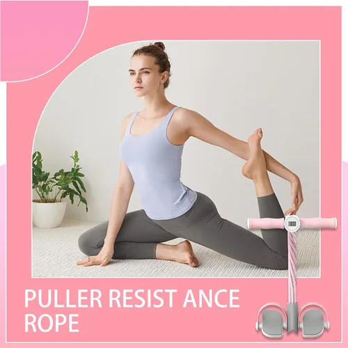 Miniatura 2 de Tirador de pedal de cuerda de tensión, cuerda de tracción, ejercicio de sentadilla, entrenamiento de abdomen para estirar el vientre, entrenamiento