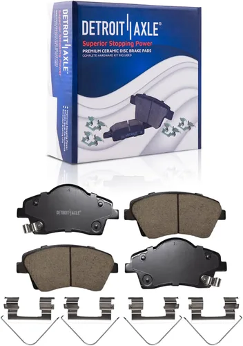 Miniatura 140 de Detroit Axle - Pastillas de freno traseras para Kia Sportage 2017-2022, Hyundai Tucson 2016-2021, pastillas de freno de cerámica 2018 2019 2020