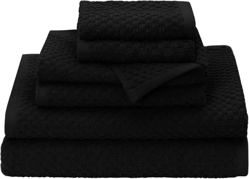 Miniatura 33 de COTTON CRAFT Sábanas de Baño con Tejido de Gofre - Juego de 2 Sábanas de Baño de Lujo Estilo Spa Europeo con Tejido de Gofre - Sábana de Baño de Gris