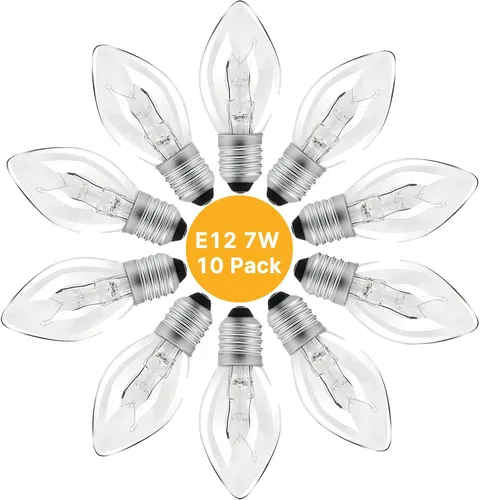 Miniatura 8 de Bombillas originales para trampa de pulgas, paquete de 10 bombillas de repuesto de 7 W para trampa de pulgas dentro de tu hogar, aptas para niños