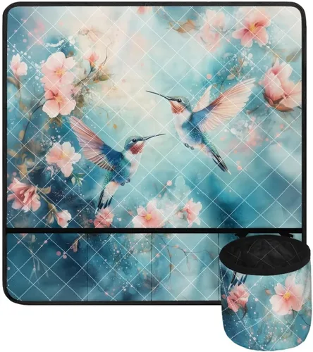 Miniatura 13 de Alfombrilla para máquina de coser con estampado de manzanas rojas para mesa con bolsillos, resistente al polvo, compatible con máquina de coser