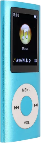 Miniatura 5 de Reproductor de música digital Reproductor MP4 Reproductor de MP3 ultrafino compatible con la mayoría de formatos de sonido, compatible con tarjeta