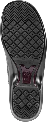 Miniatura 5 de Ariat Expert Safety Clog SD Composite Toe Shoe - Zuecos de trabajo de cuero negro para mujer