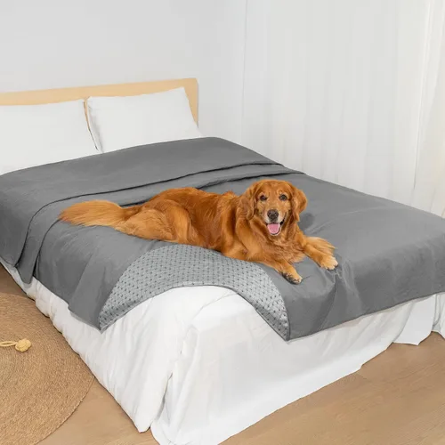 Miniatura 8 de Funda impermeable para sofá para mascotas, manta antideslizante para cachorro, gato, lavable, protector de sofá a prueba de fugas para sofá