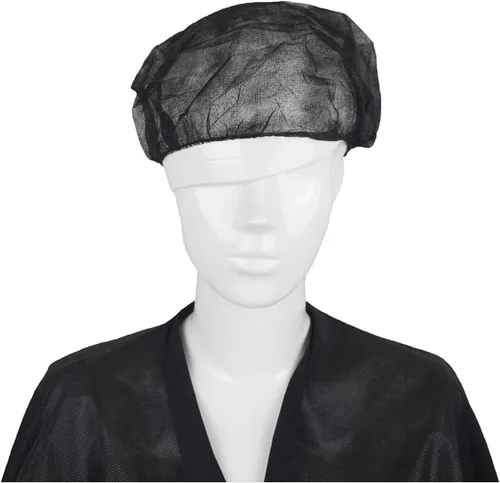 Miniatura 2 de Disposable Bouffant Caps, 24 Inches Hair Nets for Food Service Workers, Nurses, Salon Use