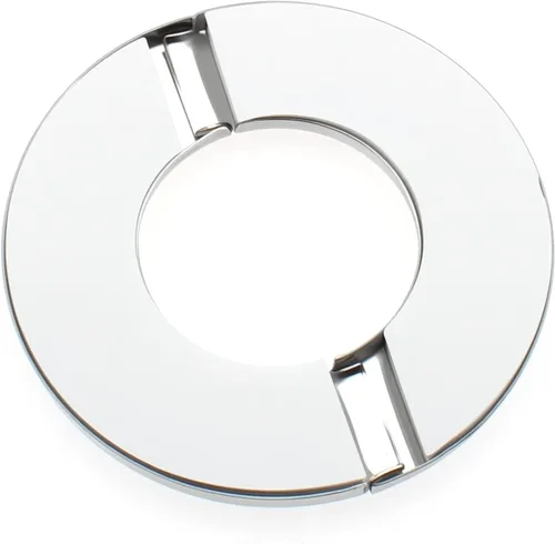 Miniatura 3 de Brida dividida de pared de acero inoxidable de 4.0 pulgadas, 2 piezas, escudo decorativo dividido, autoadhesivo, accesorios de cubierta de tubería