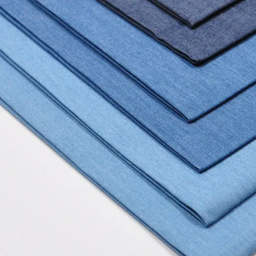 Miniatura 3 de Indigo Light Denim 4.8oz Fat Quarter 6 piezas de 18 x 22 pulgadas, 100% algodón, tela sólida, para manualidades, manualidades y parches de costura