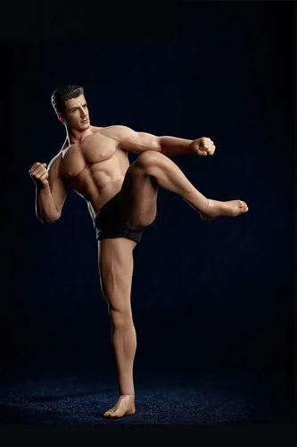 Miniatura 6 de Fremego Figura de Acción Masculina a Escala 1/12, Cuerpo de Muñeca de Figura de Acción Masculina Súper Flexible sin Costuras de 6 Pulgadas Colección