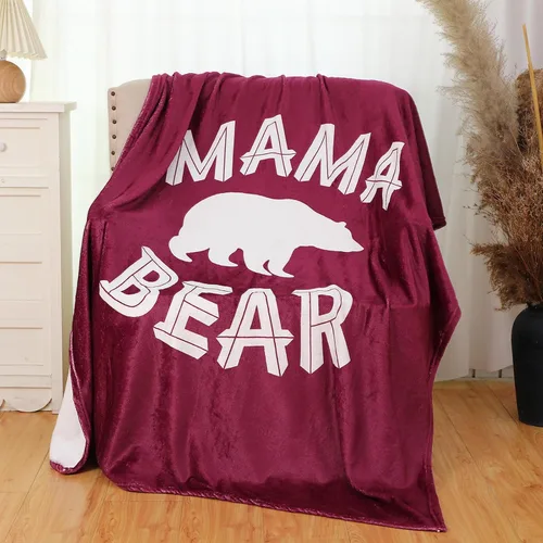 Miniatura 6 de Ganeen Regalos de cumpleaños para mamá, manta con estampado de guepardo, franela suave y acogedora para mamá de hija, hijo, marido, 60 x 50 pulgadas