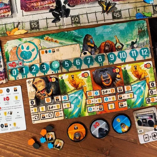 Miniatura 5 de Pandasaurus Games After Us - Juego de mesa de Pandasaurus Games - Juego de estrategia evolutiva en un mundo post-humano, mayores de 13 años, 1-6