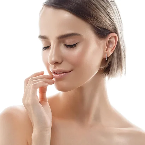 Miniatura 5 de Aretes de plata de ley 925 para mujer, aretes de aro de circonita cúbica 5A, regalos de joyería para ella