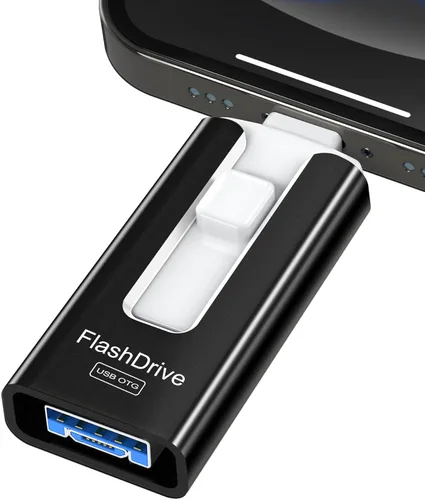Miniatura 11 de GNASEET 256GB USB Flash Drive for Phone and Pad, Photo Stick High Speed External USB Thumb Drives Photo Storage Memory Stick for Save More Photos