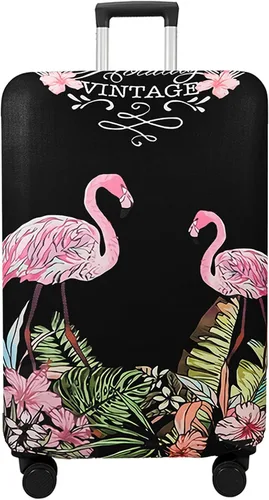 Miniatura 19 de WUJIAONIAO Funda para Equipaje de Viaje Funda para Maleta Equipaje Protector 18-32 Pulgadas, Moda