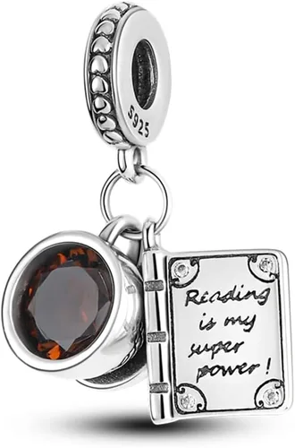 Miniatura 59 de KUNSIR Los abalorios se adaptan a pulseras Pandora para mujer, plata de ley 925, cuentas colgantes de joyería para niñas, dijes de feliz cumpleaños