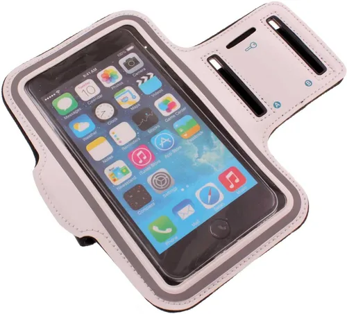 Brazalete deportivo para correr, color blanco, para Moto G Stylus 5G (2022), correa reflectante resistente al agua, compatible con Motorola (2022)