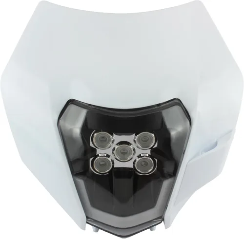 Miniatura 14 de Faro delantero LED para Dirt Bike, kit de lámpara de cabeza universal para motocicletas compatible con Motocross, Pit Bike, Enduro, ATV, Supermoto