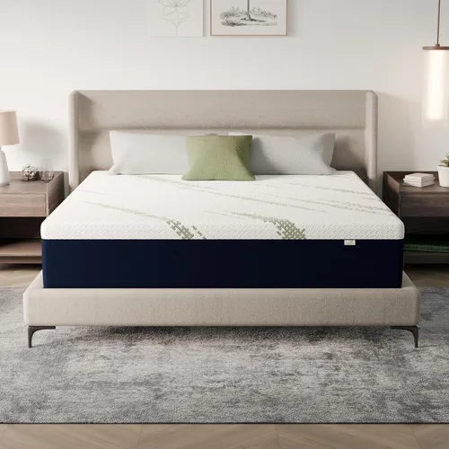 Twin Mattress 10-Inch for Sleep Cooler – Cooling Gel Memory Foam Mattress with Pressure Relief & Support, Medium Firm Comfort, Twin Size Mattress in