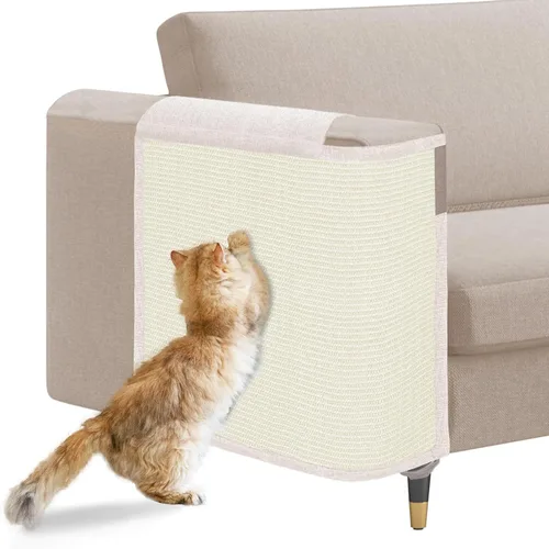Miniatura 29 de Protector de Sofá contra Arañazos de Gato, 27.6" L*19.6" A Almohadilla Protectora de Muebles contra Arañazos de Gato Protector de Brazo de Sofá