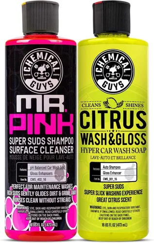 Miniatura 17 de Chemical Guys Jabón de Espuma para Lavado de Auto Citrus Wash & Gloss - Fórmula de Alta Espuma para Cañones de Espuma, Pistolas de Espuma o Lavados