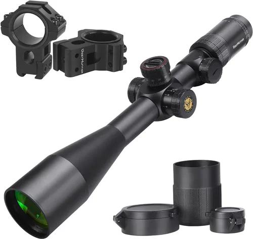 Miniatura 10 de WestHunter Optics WHI Series Hunting Scope, 30 mm Tube First Focal Plane Red Green Illuminated Etched Glass Reticle Tactical 1/10 MIL Shooting Scopes