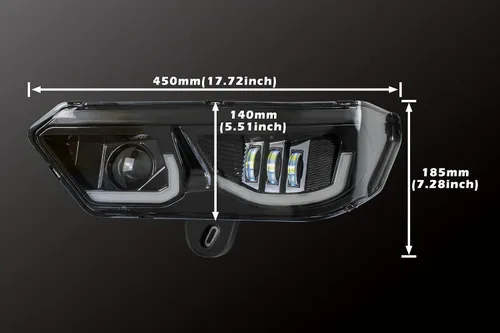 Miniatura 6 de SAUTVS Kit de montaje de faros LED para Can-Am Defender 2016-2025, faros delanteros LED con luz de señal de giro DRL para Can-Am Defender/Defender