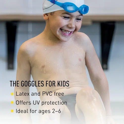 Miniatura 3 de FINIS Swimmies - Gafas de natación para niños Aguamarina/transparente