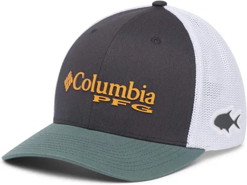 Miniatura 218 de Columbia - Gorra de malla con bandera con árboles unisex para adultos, corona alta