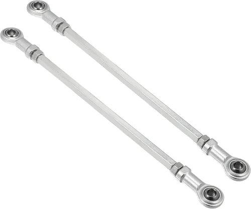 Motoforti 2 unids 9.370 in longitud 0.315 in agujero diámetro ajustable dirección dirección varilla rótula articulación para 49cc eléctrico ATV Go