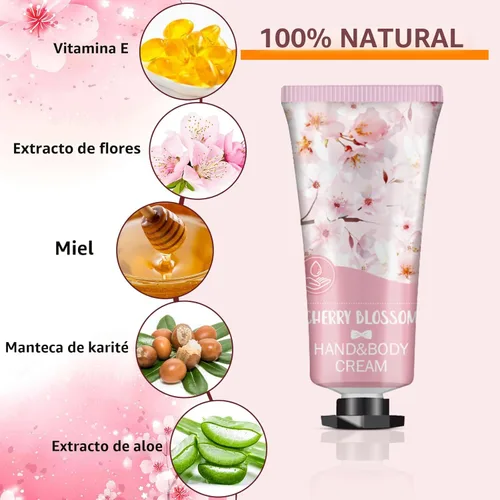 Miniatura 2 de Set de Regalo de Crema de Manos de 12 Piezas, Rellenos para Medias para Mujeres, Loción de Manos a Granel Tamaño de Viaje para Manos Secas