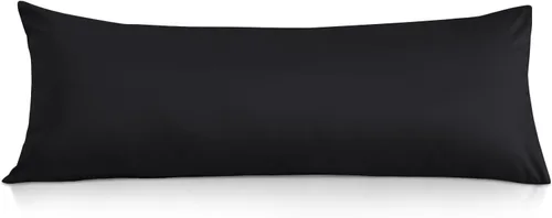 Miniatura 18 de Beddingstar - Funda de almohada con cierre de cremallera, 1 funda de almohada corporal de 500 hilos, 100 % algodón egipcio puro