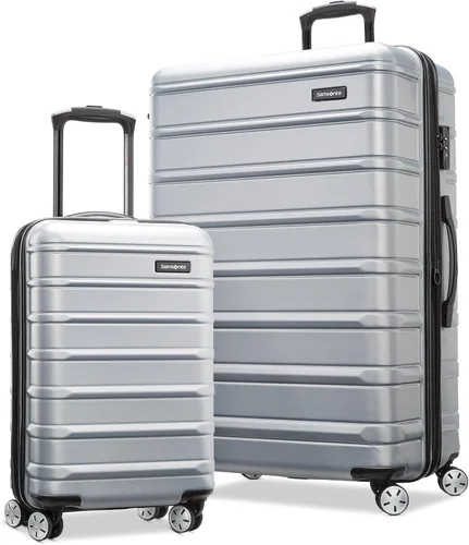 Miniatura 27 de Samsonite Omni 2 - Equipaje rígido extensible con ruedas giratorias, Plateado (Arctic Silver)