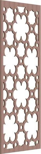 Miniatura 43 de Ekena Millwork WALW14X35X0250STGRO Southgate - Paneles de pared decorativos de madera con calado, 13 3/8 pulgadas de ancho x 34 3/8 pulgadas de rojo