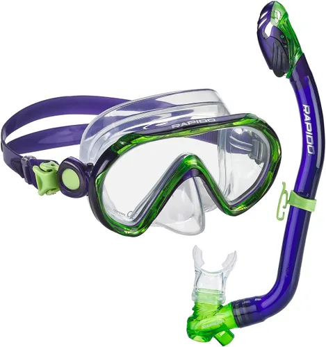 Miniatura 7 de Phantom Aquatics Rapido Sea Breeze Junior Mask and Snorkel Combo