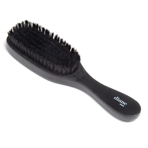 Diane Cepillo de cerdas de jabalí para hombres y mujeres, peinado de cabello fino a medio, estilos ondulados, alisador, cuero cabelludo suave, mango