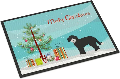 Miniatura 91 de Caroline's Treasures CK3799MAT Akita Shepherd - Tapete de árbol de Navidad de 18 x 27 pulgadas, tapete para puerta delantera, interior y exterior