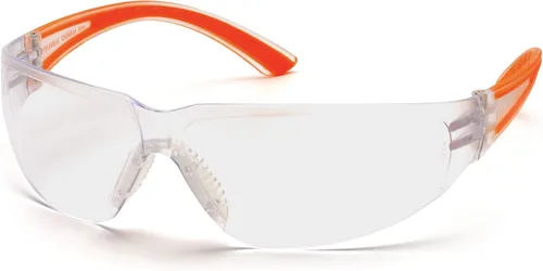 Miniatura 6 de Pyramex Cortez - Gafas de seguridad, lentes de espejo para interiores y exteriores, con patillas negras