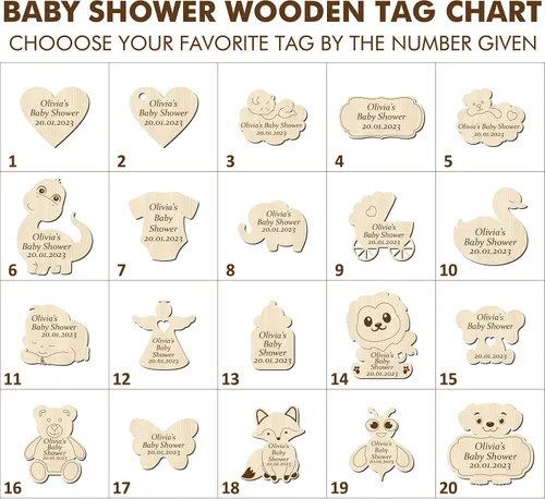 Miniatura 2 de Paquete de 10 decoraciones para baby shower de Happy Times Favors, regalos para baby shower, jabón mini vegano personalizado hecho a mano con aroma