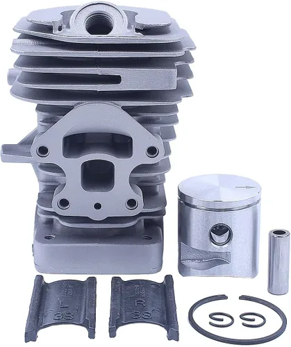 Miniatura 3 de Kit de pistón de cilindro de 1.535 in para Husqvarna 240 235 236 motosierra repuesto pieza de herramienta de repuesto Motosierra Gasolina