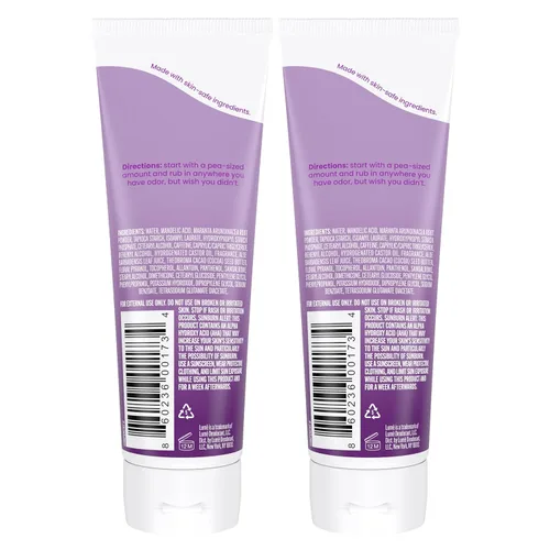 Miniatura 2 de Lume Desodorante para todo el cuerpo, tubo invisible de crema, control de olores de 72 horas, sin aluminio, sin bicarbonato de sodio, seguro