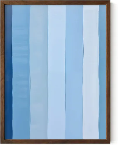 Miniatura 296 de HAUS AND HUES Arte abstracto moderno para pared, arte de sala de estar azul y verde, obra de arte moderna para paredes, imagen minimalista para sala