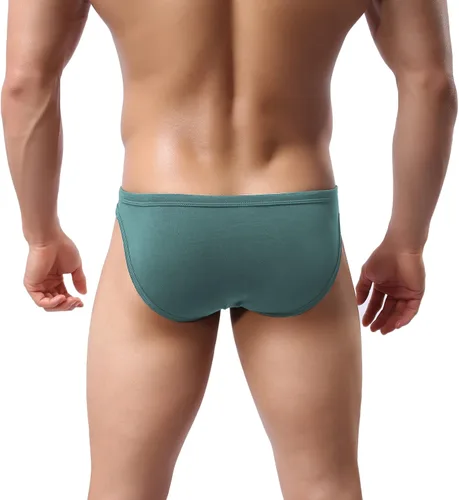 Miniatura 4 de Avidlove Ropa interior de bikini para hombre, calzoncillos de microfibra de tiro bajo, paquete de 4