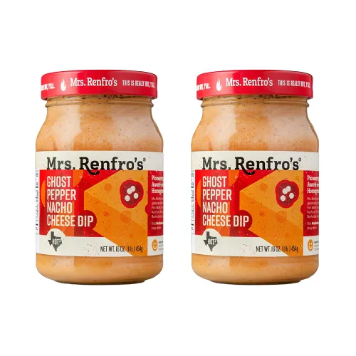 Miniatura 6 de Mrs. Renfro's Salsa de queso nacho con chipotle, 16 oz (paquete de 2)