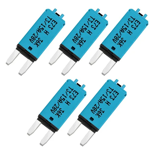 Miniatura 15 de GLOSO Mini disyuntores ATM Restablecimiento manual 30 Amp (T3) - Paquete de 5 (30A) E73