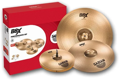 Miniatura 10 de Sabian Paquete variado de platillo, bronce, pulgadas (45002X)