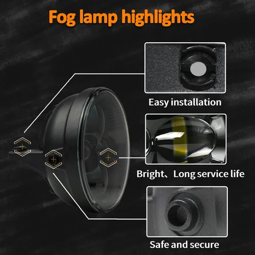 Miniatura 3 de Faros antiniebla LED para F150 compatibles con F150 2006-2014, Ranger 2008-2011, Expedition 2007-2014, kit de luces de conducción de parachoques
